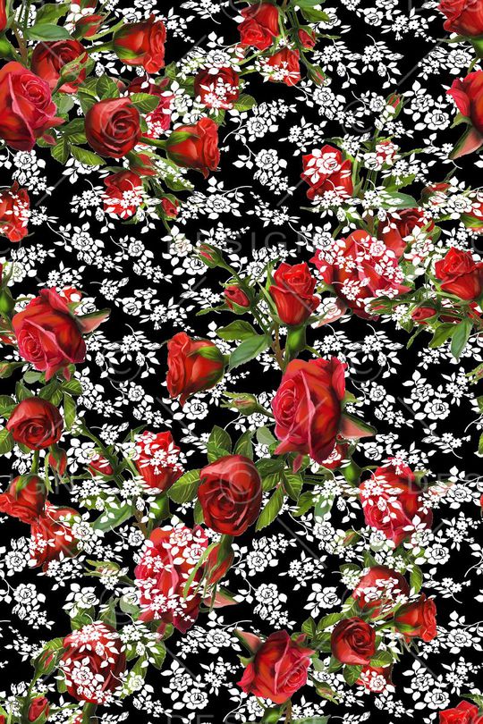 花朵印花华亿平台图片