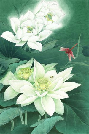 清新印花华亿平台图片