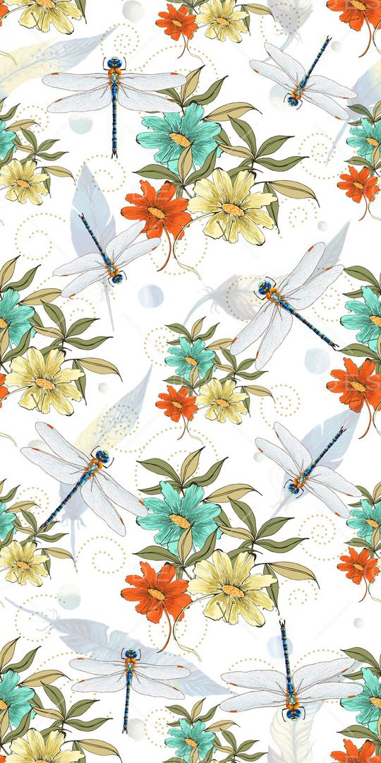 蜻蜓印花华亿平台图片