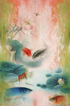 国画印花华亿平台图片