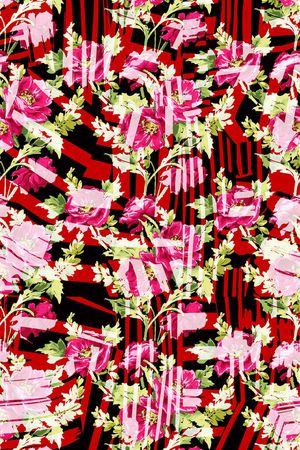 男装女装图案印花华亿平台图片