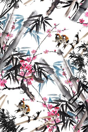 国画印花华亿平台图片