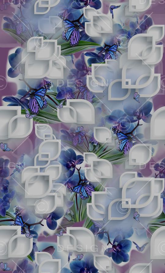 抽象印花华亿平台图片