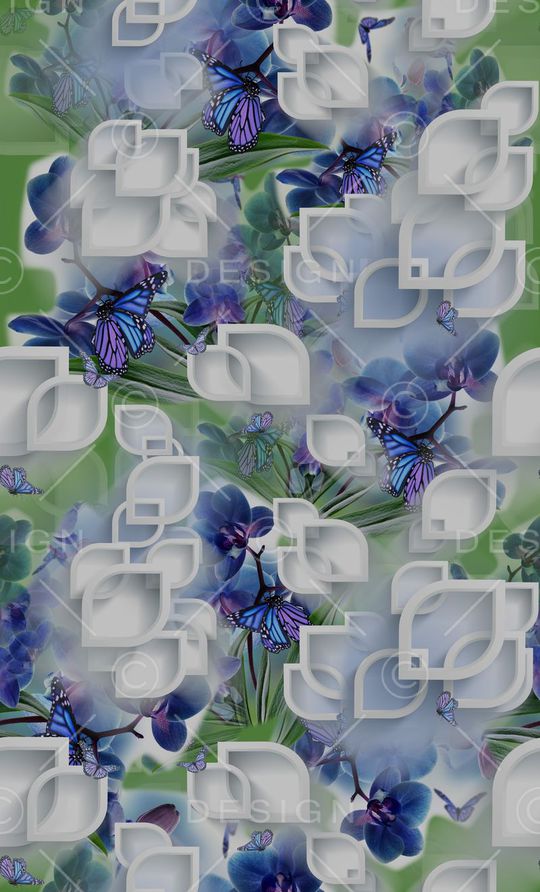 抽象印花华亿平台图片