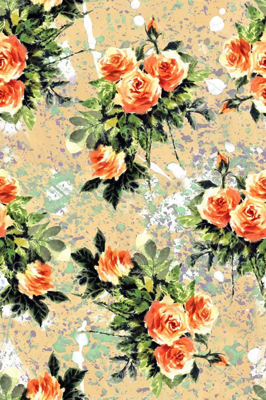 水彩印花华亿平台图片