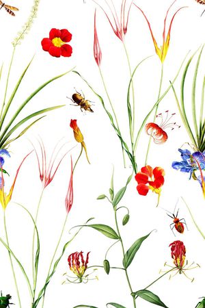 小碎花印花华亿平台图片