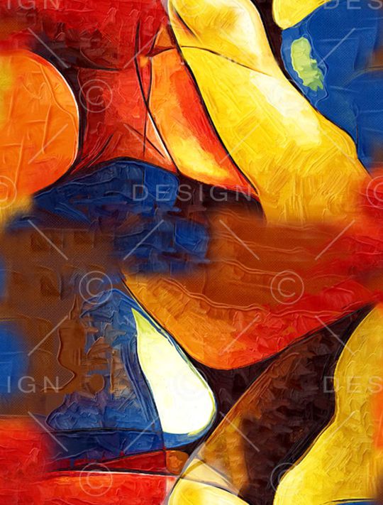 数码几何印花华亿平台图片