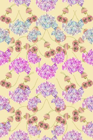 小碎花印花华亿平台图片