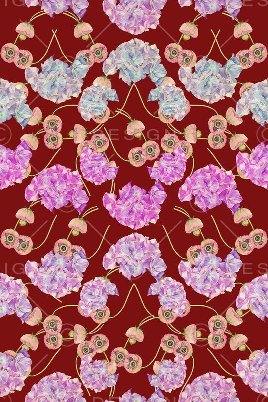 小碎花印花华亿平台图片