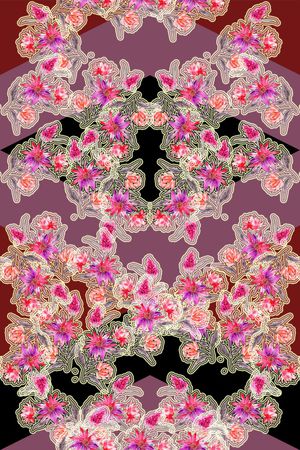 花朵印花华亿平台图片