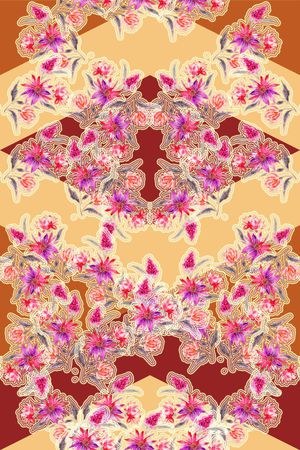 花朵印花华亿平台图片