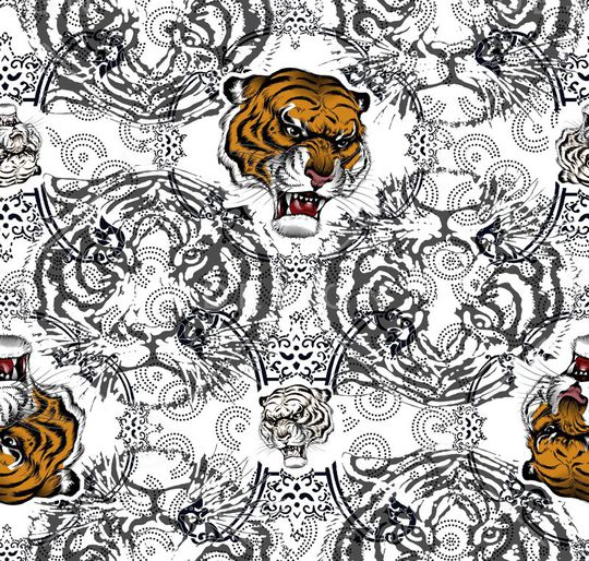 老虎印花华亿平台图片