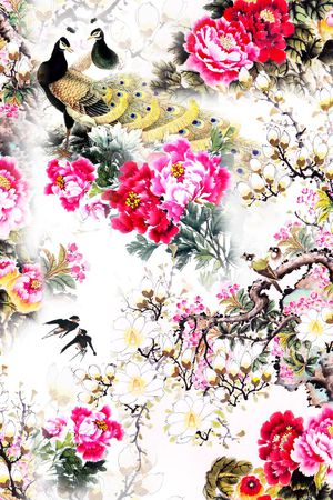 民族风印花华亿平台图片