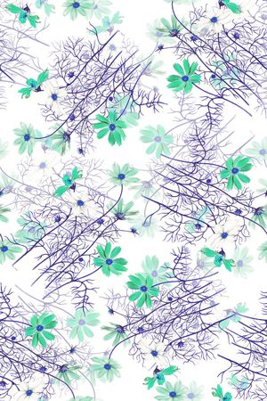 小碎花印花华亿平台图片