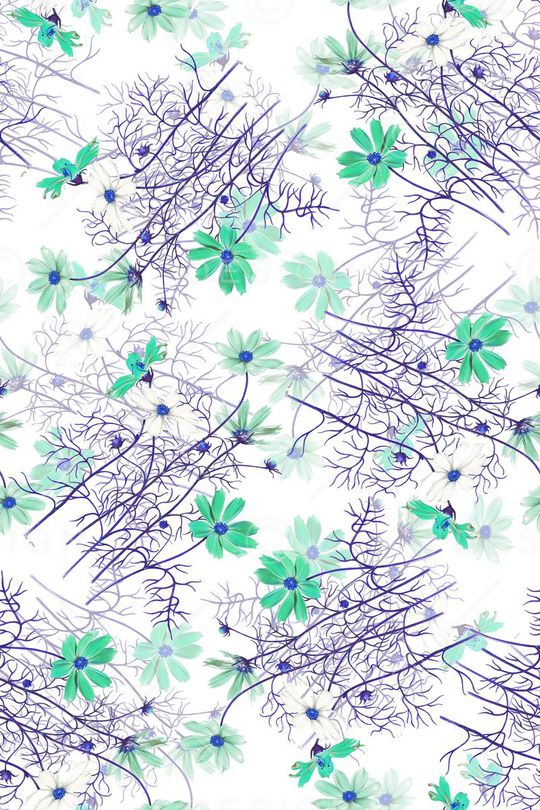 小碎花印花华亿平台图片