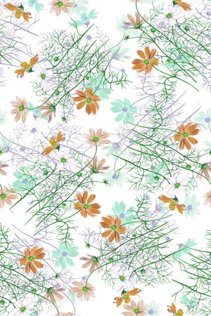 小碎花印花华亿平台图片