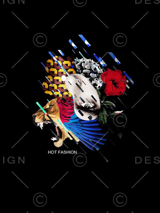 潮牌印花华亿平台图片