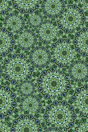 卷草纹印花华亿平台图片