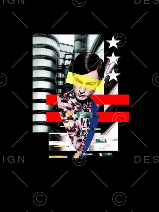 人物印花华亿平台图片