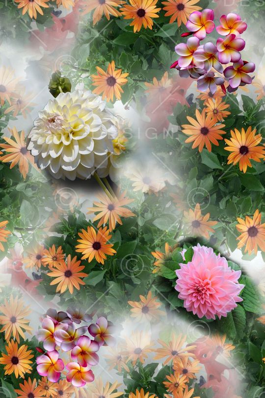 花朵印花华亿平台图片