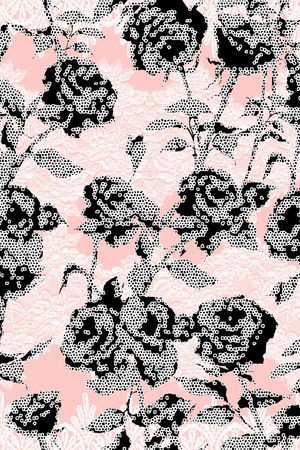 花纹印花华亿平台图片