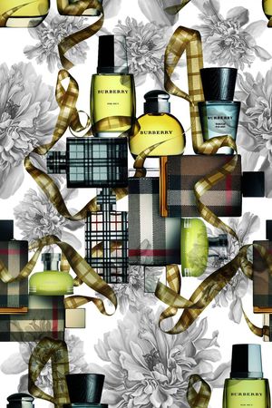 香水瓶印花华亿平台图片