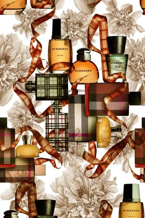 香水瓶印花华亿平台图片