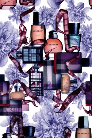 香水瓶印花华亿平台图片