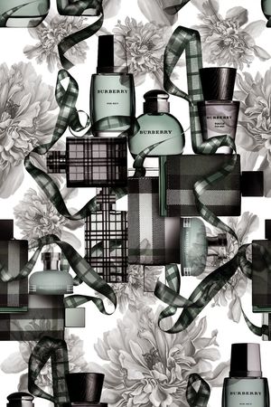 香水瓶印花华亿平台图片