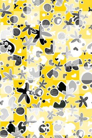 方格印花华亿平台图片