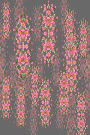 花卉花丛印花华亿平台图片