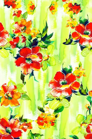 花朵印花华亿平台图片