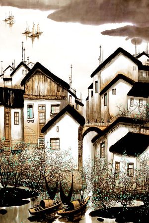 风景印花华亿平台图片