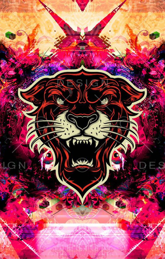 动物纹印花华亿平台图片