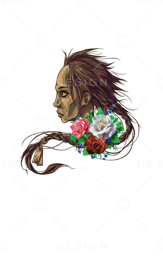 人物印花华亿平台图片