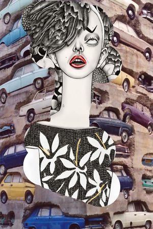 人物印花华亿平台图片