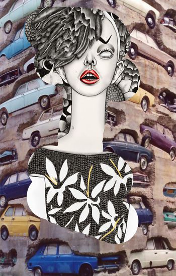 人物印花华亿平台图片