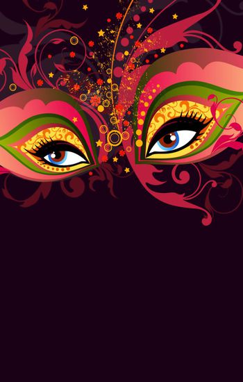 面具印花华亿平台图片