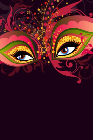 面具印花华亿平台图片