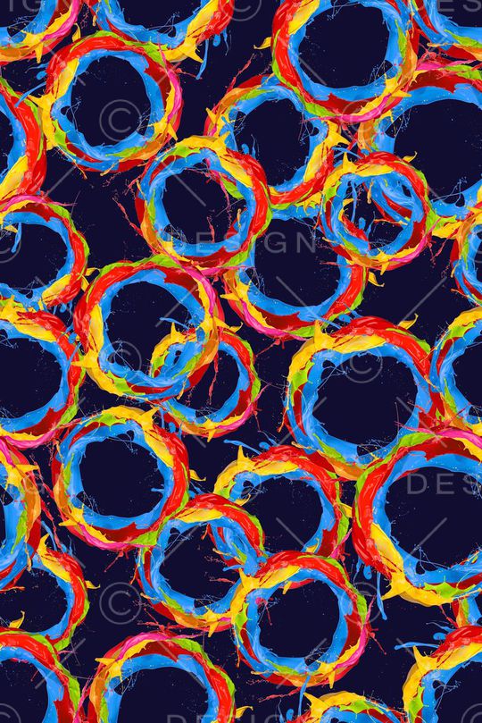 几何印花华亿平台图片