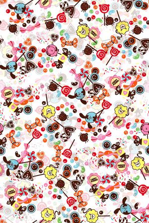 抽象印花华亿平台图片