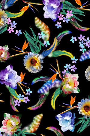 时尚数码印花华亿平台图片