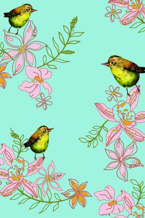 花朵印花华亿平台图片