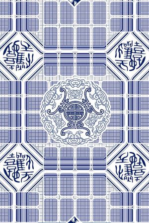 几何印花华亿平台图片