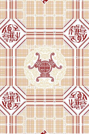 几何印花华亿平台图片