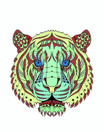 野兽印花华亿平台图片