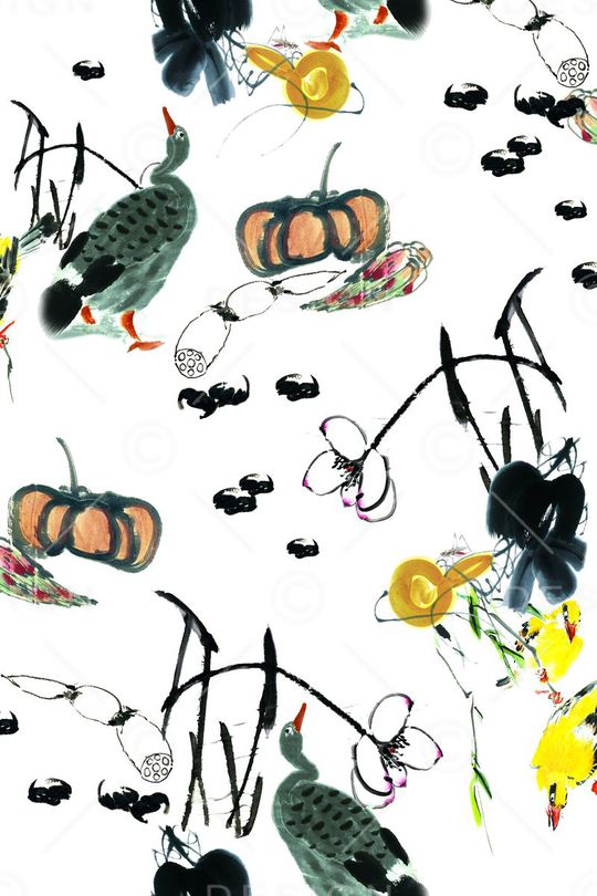 民族风印花华亿平台图片