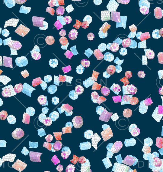 几何印花华亿平台图片