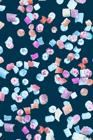 几何印花华亿平台图片