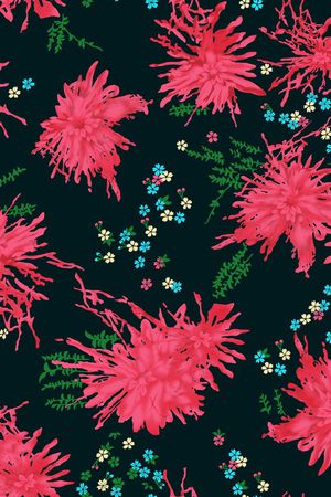 黑底印花华亿平台图片